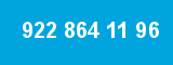922 864 11 96 922 864 11 96